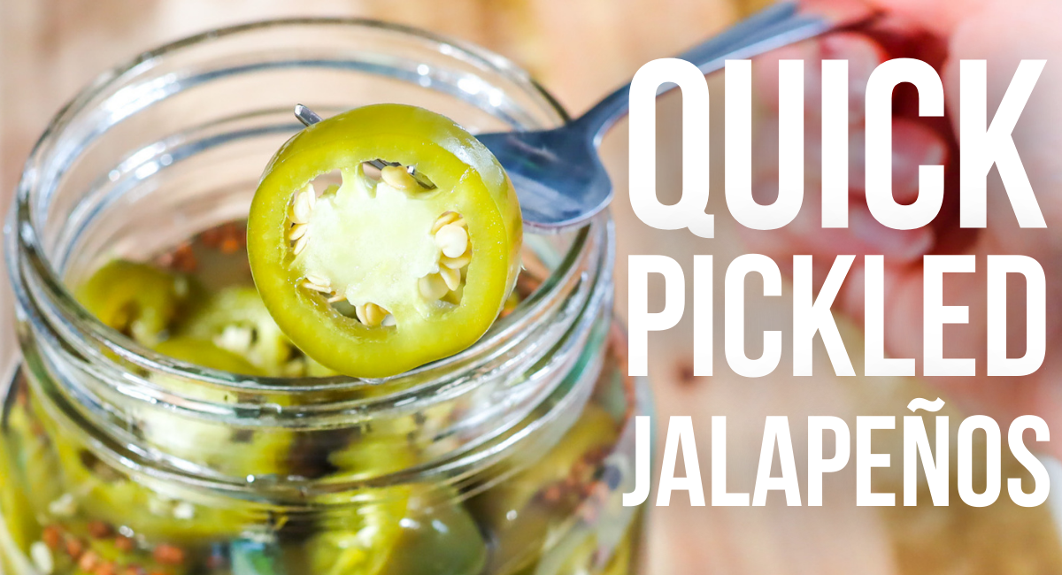 Quick Pickled Jalapeños - Spend With Pennies
