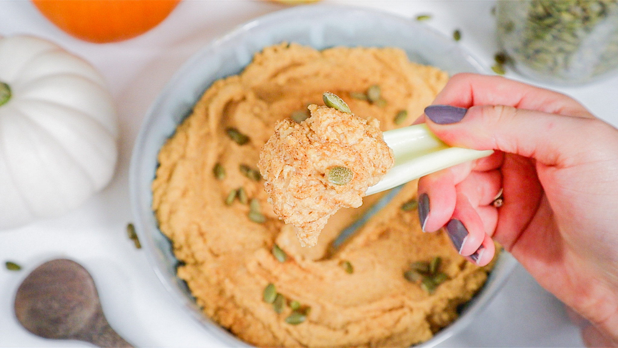 Pumpkin Spice Hummus — Steamy Vegan Kitchen